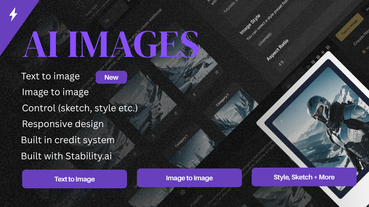 Ai Image Generator Template Template | Bubble