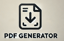 Generate PDF from element logo