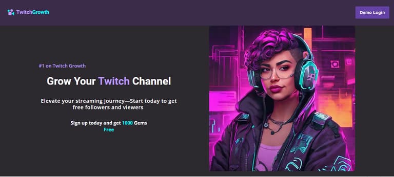 Screenshot demo of the Dashboard Api template.